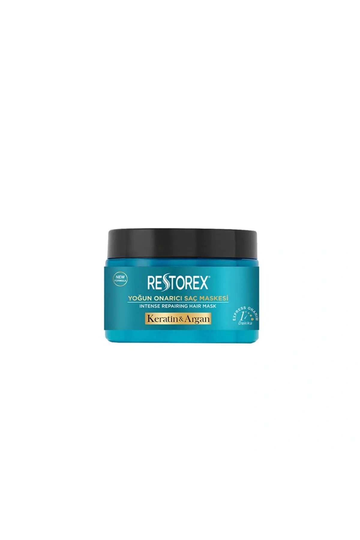 Restorex Haarverzorgingsmasker - Intensief Herstellend Haarmasker - Keratine & Argan - Versleten en beschadigd Haar Botox-Effect - 300 ml