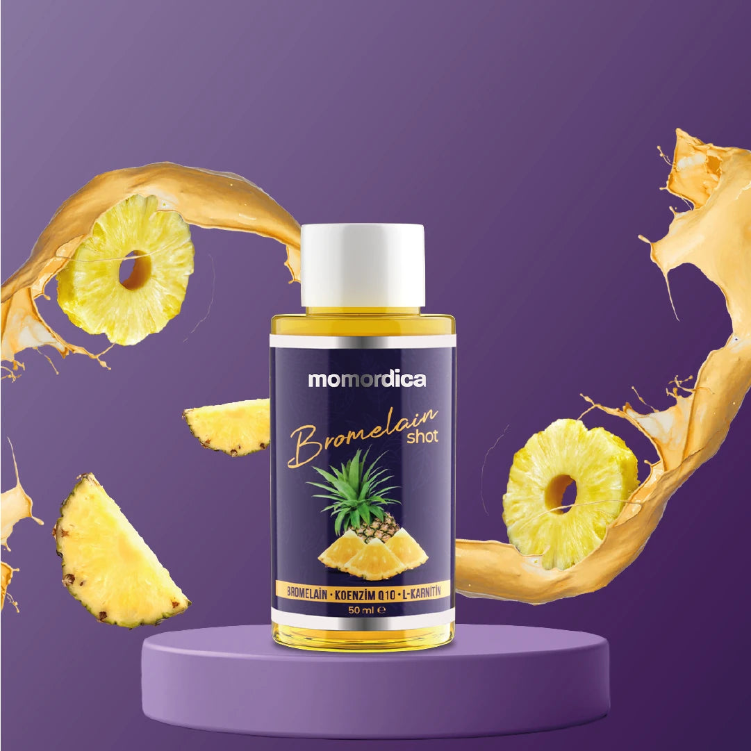MOMORDICA Bromelaïne Detox Mix Shot - 10 stuks