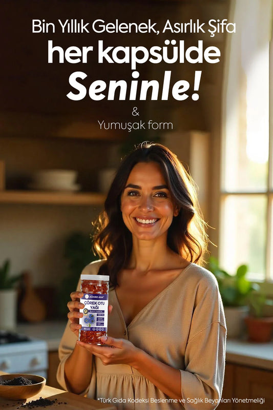 Zühre Ana® Zwarte Komijnolie 1300 mg | 90 Capsules