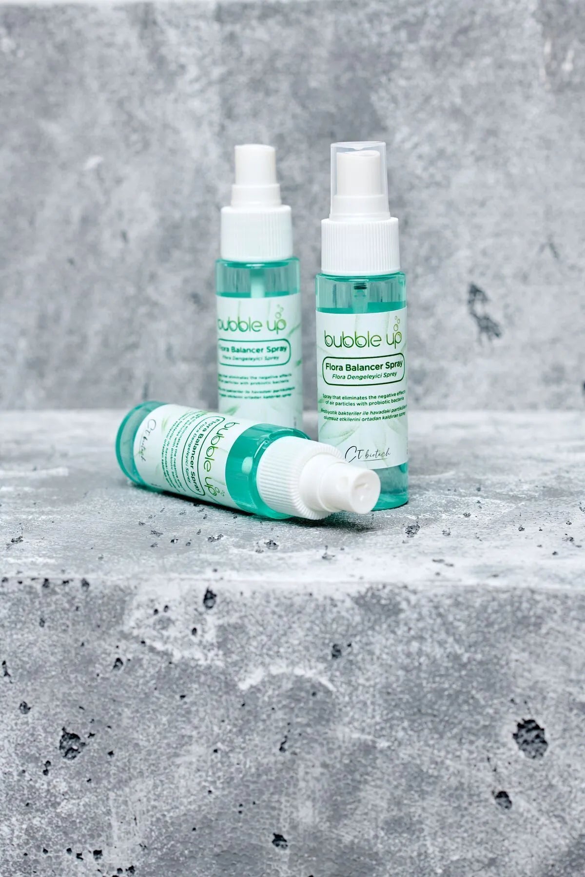 Bubble Up Flora Balancing Spray (NOG STEEDS NIET VAN UW ALLERGIE AF?) - Elimineert negatieve effecten van luchtdeeltjes met Probiotische bacteriën - 50 ml