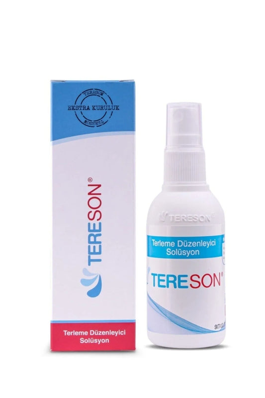 Tereson Anti-Transpirant Spray – Effectieve Oplossing tegen Overmatig Zweten – Anti Zweet - Geschikt voor Handen, Voeten en Oksels – 50 ml