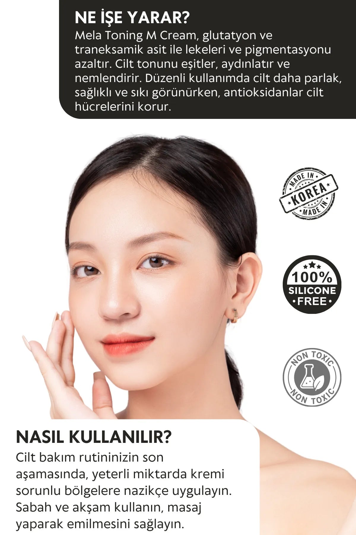 Centecassol Glutathione Mela Toning M Cream Skin Tone (Glutatyon & Tranexamid Acid) Verhelderend - Hydraterend - Dubbele functie - Intensieve zorg voor Sproeten (Doffe en Vlekkerige huid) - Pigmentatie en Huidskleur - Alle huidtypen - 30g