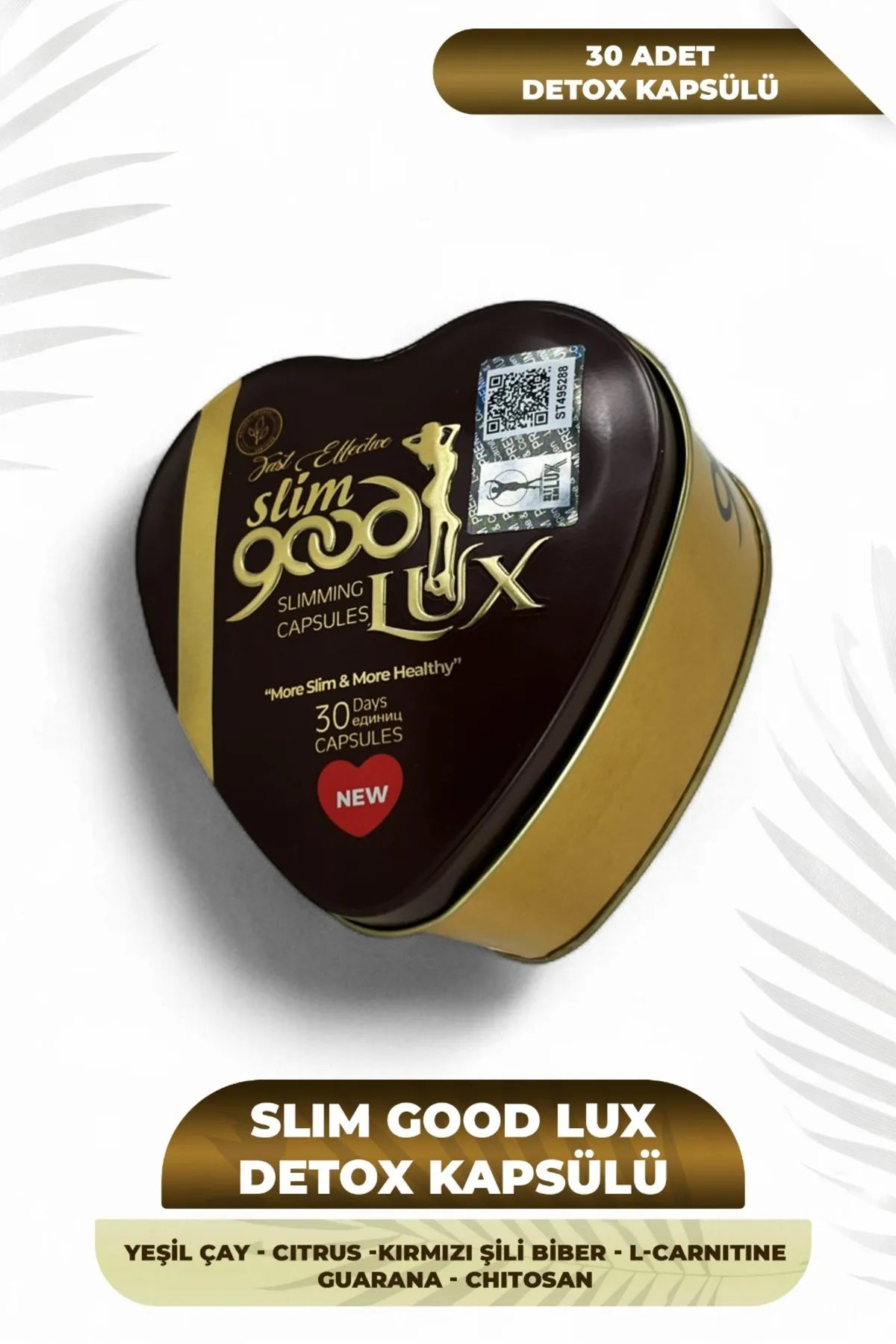SLT SLIM LUX Capsules Detox - Afslankende Capsules voor 30 dagen - "Slanker & Gezonder"