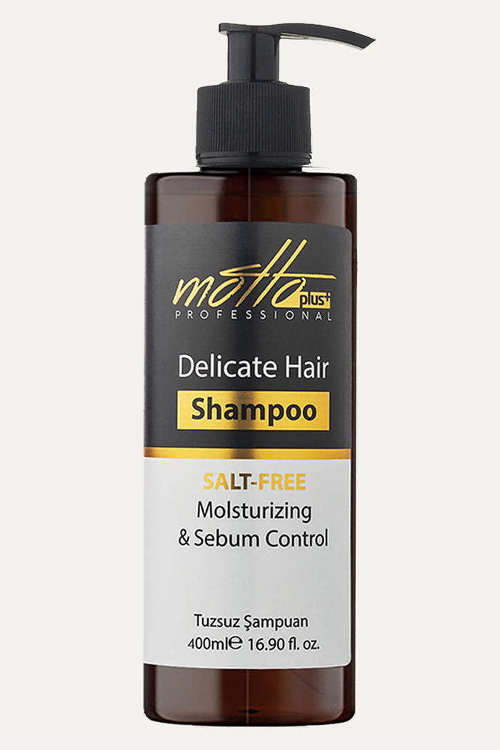 Motto Plus Professional Salt-Free Shampoo 400 ml – Hydraterende Zoutvrije Shampoo