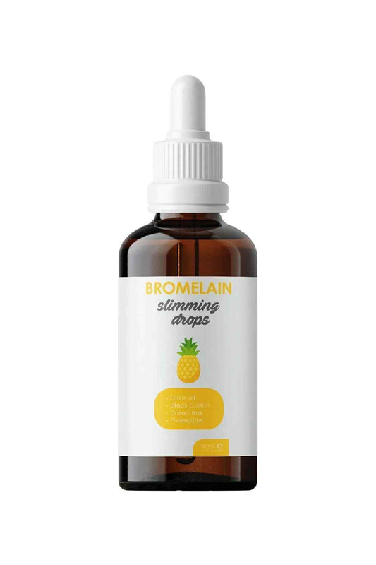 Bromelain slimming drops Bromelaïne Afslankdruppels Keto Burn Form met Kruiden Druppels 30 ml