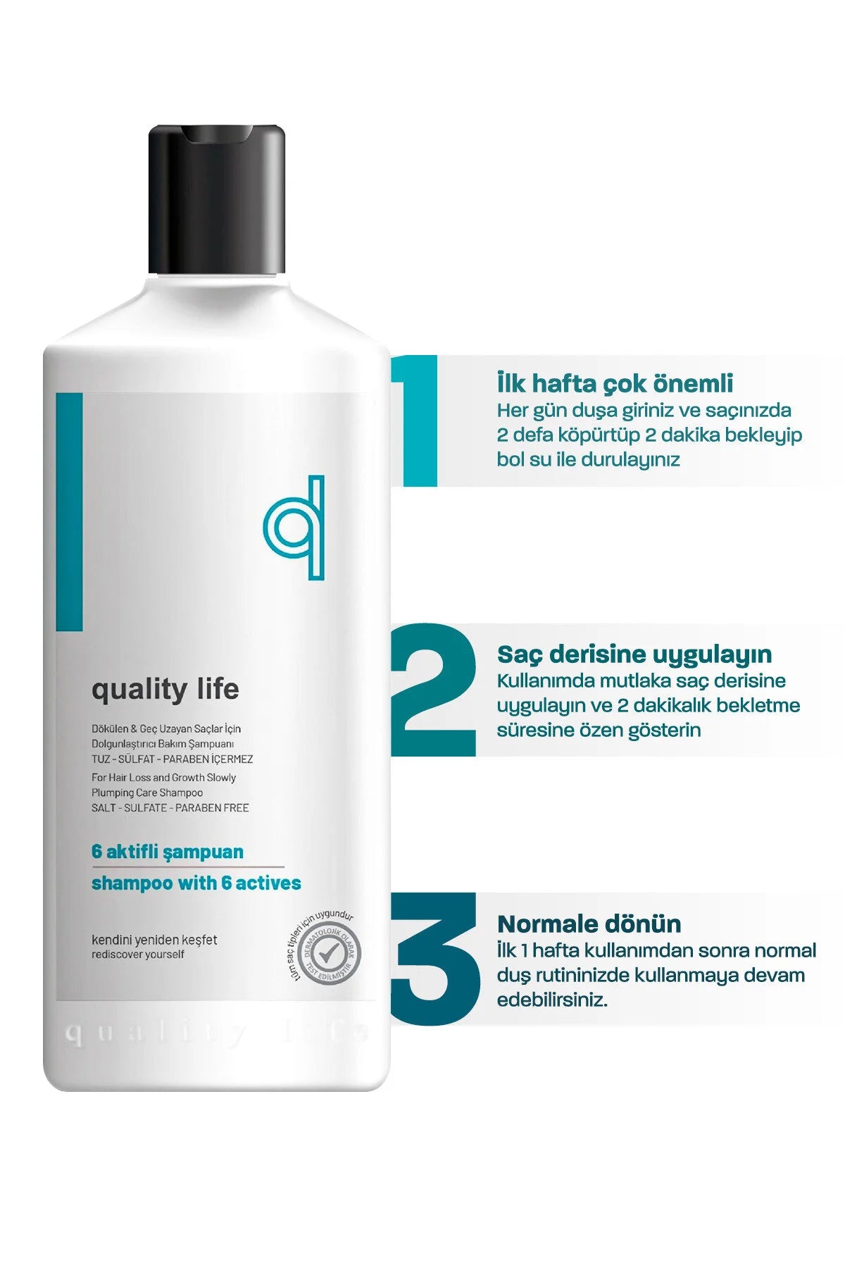 Quality Life Brazilian Keratin Treatment & Shampoo Set – 2x300 ml