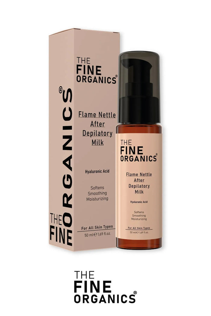THE FINE ORGANICS Haar Verdunnend effect en hydraterende verzorgingsmelk met brandnetelextract Alle huidtypes50 ml