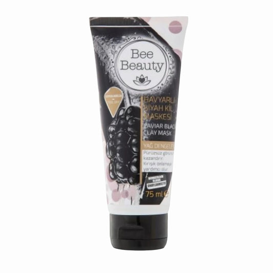 Bee Beauty Havyarlı Siyah Kil Maskesi Peel Off 75ml