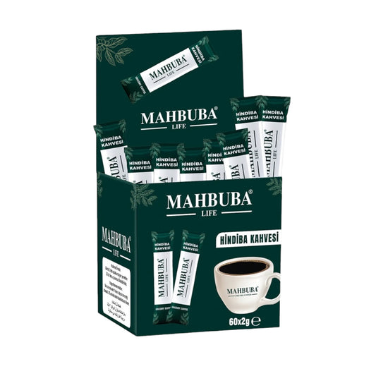Mahbuba Coffee Life Hindiba Kahvesi (Cichorei) Koffie 60 stuks x 2gr - 1 Maand Gebruik