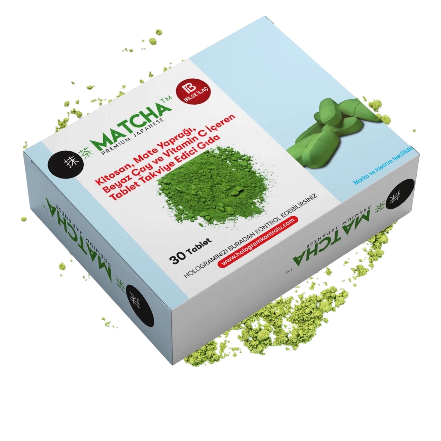 Matcha Premium Japanse L-Carnitine Tabletten – 30 Tabletten