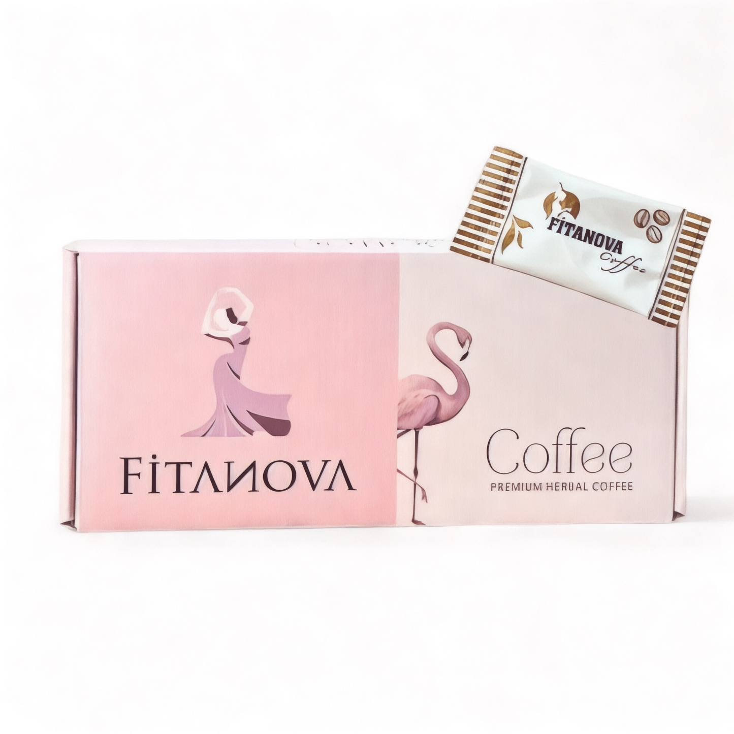 Fitanova Koffie Kahve Detox Coffee Premium Herbal Coffee - 1 doos van 30 stuks