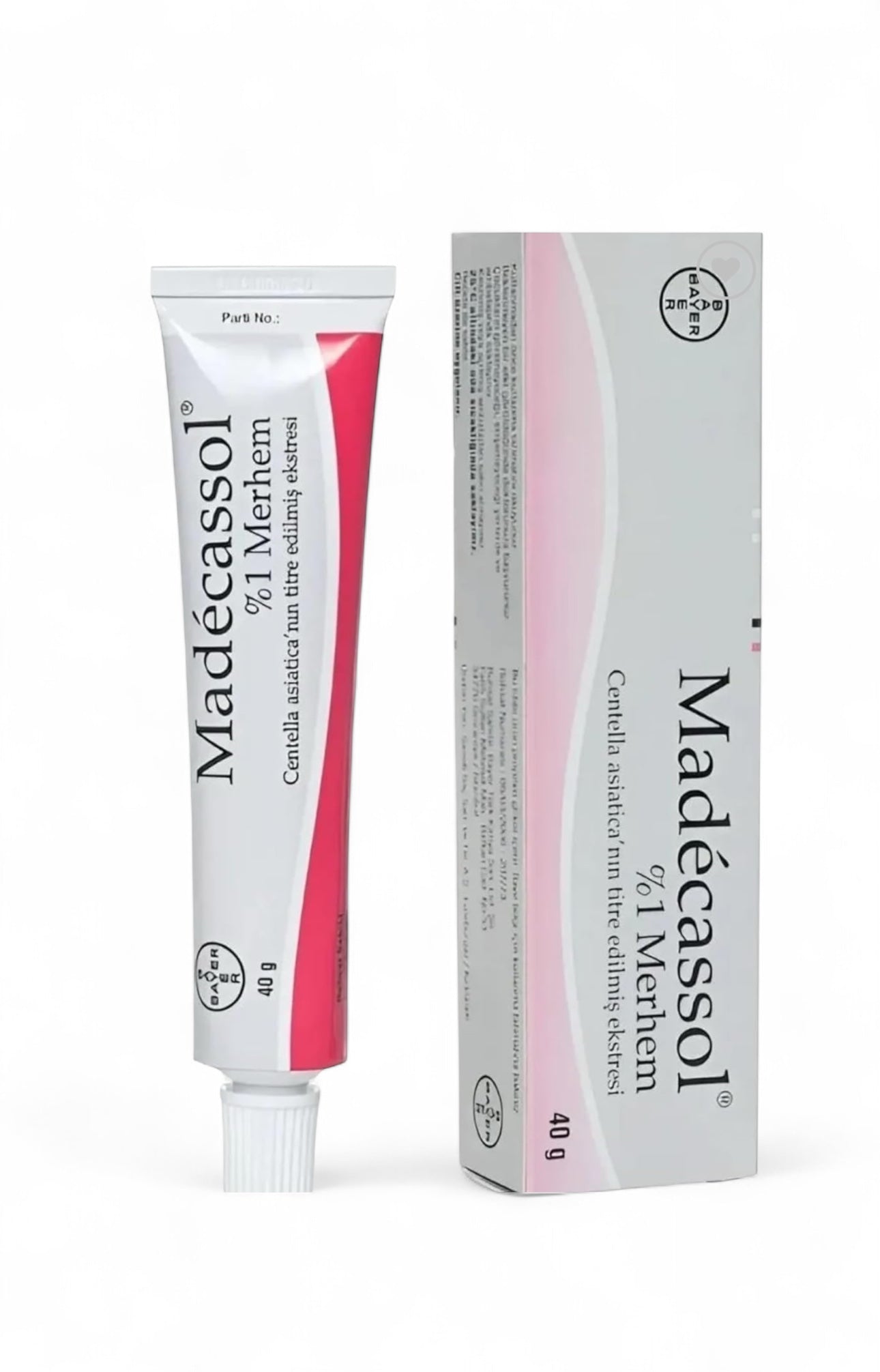 Madecassol 40gr (Centella 1%) - Litteken Letsel Brandwonden Acne Rimpel Crème | Betere vernieuwde versie van Madeleb Krem | Exfoliating skin cream | Dagcreme - 1 Tube
