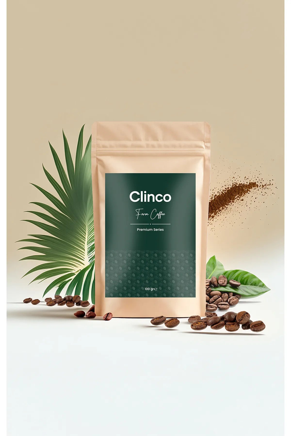 Clinco Form Coffee – Special Formula met Detox Koffie - Dieetkoffiepoeder - Koffiemelange met kruideningrediënten 100 gr - 1 Maand Gebruik