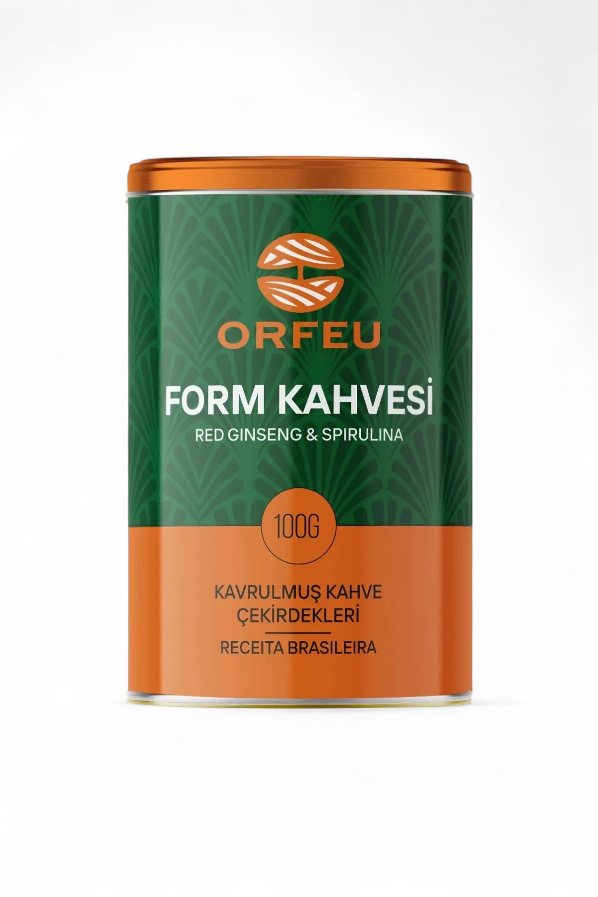 ORFEU Form Koffie - Detox Koffie met Rode Ginseng en Spirulina 100 gr Geroosterde koffiebonen - Rijke koffietradities van Brazilië