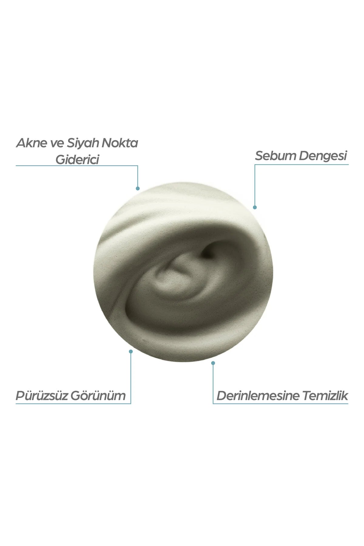 Dermokil Anti-Acne & Black Spot Clay Mask - 1% Salicylic Acid + Prebiotic - Dermokil Kleimasker tegen Anti-Acne en Mee-eter + Poriënverstrakking + Zwarte vlekken - Alle huidtypen - 50 ml