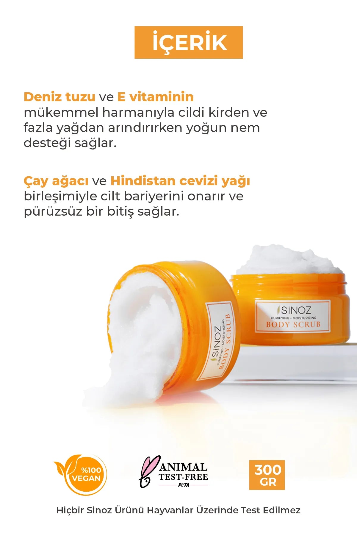 SiNOZ Body Scrub Gold Aura - 250ml