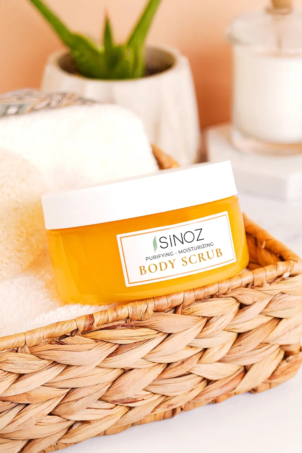 SiNOZ Body Scrub Gold Aura - 250ml