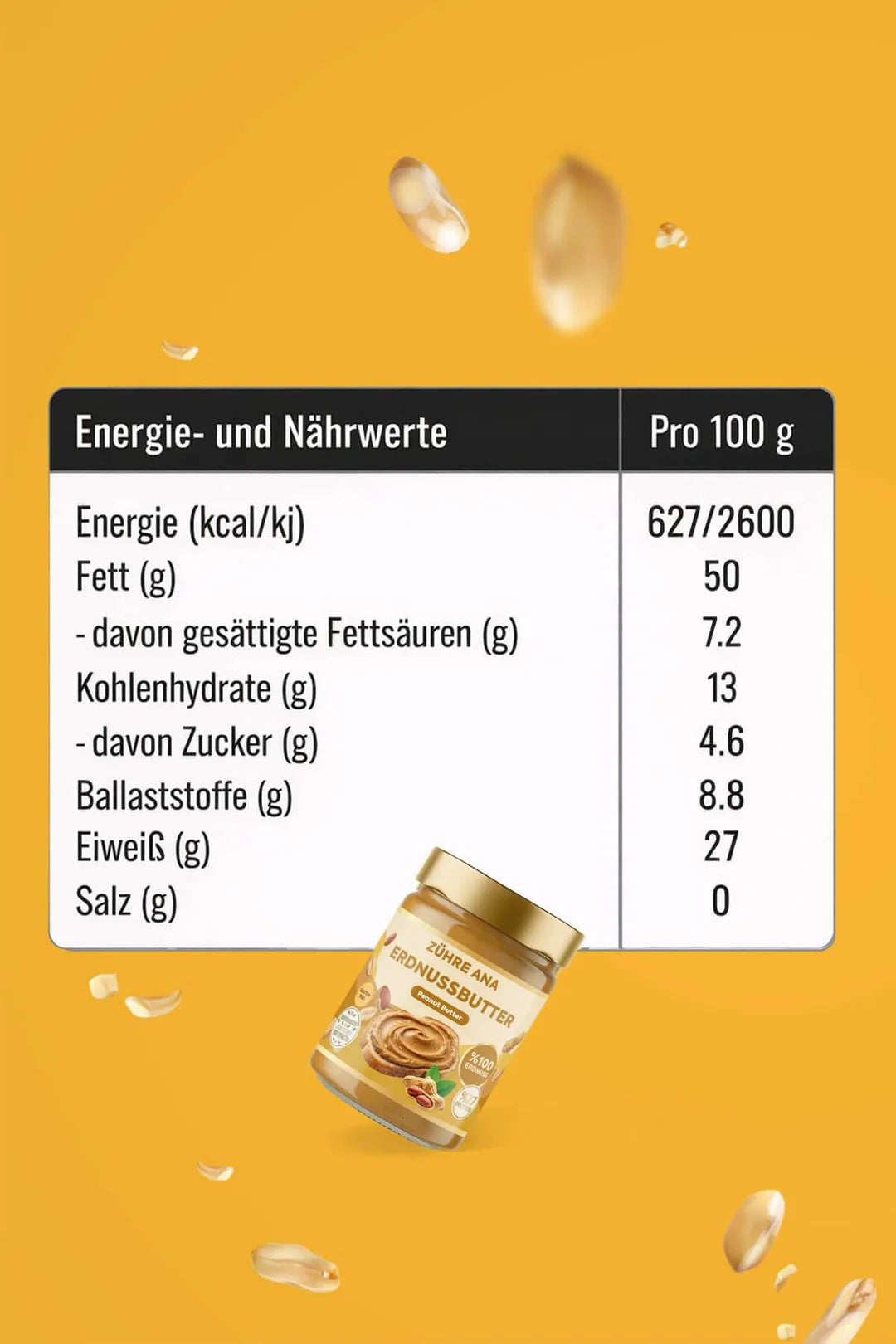 Zühre Ana Fıstık Ezmesi Peanut Butter 315 g