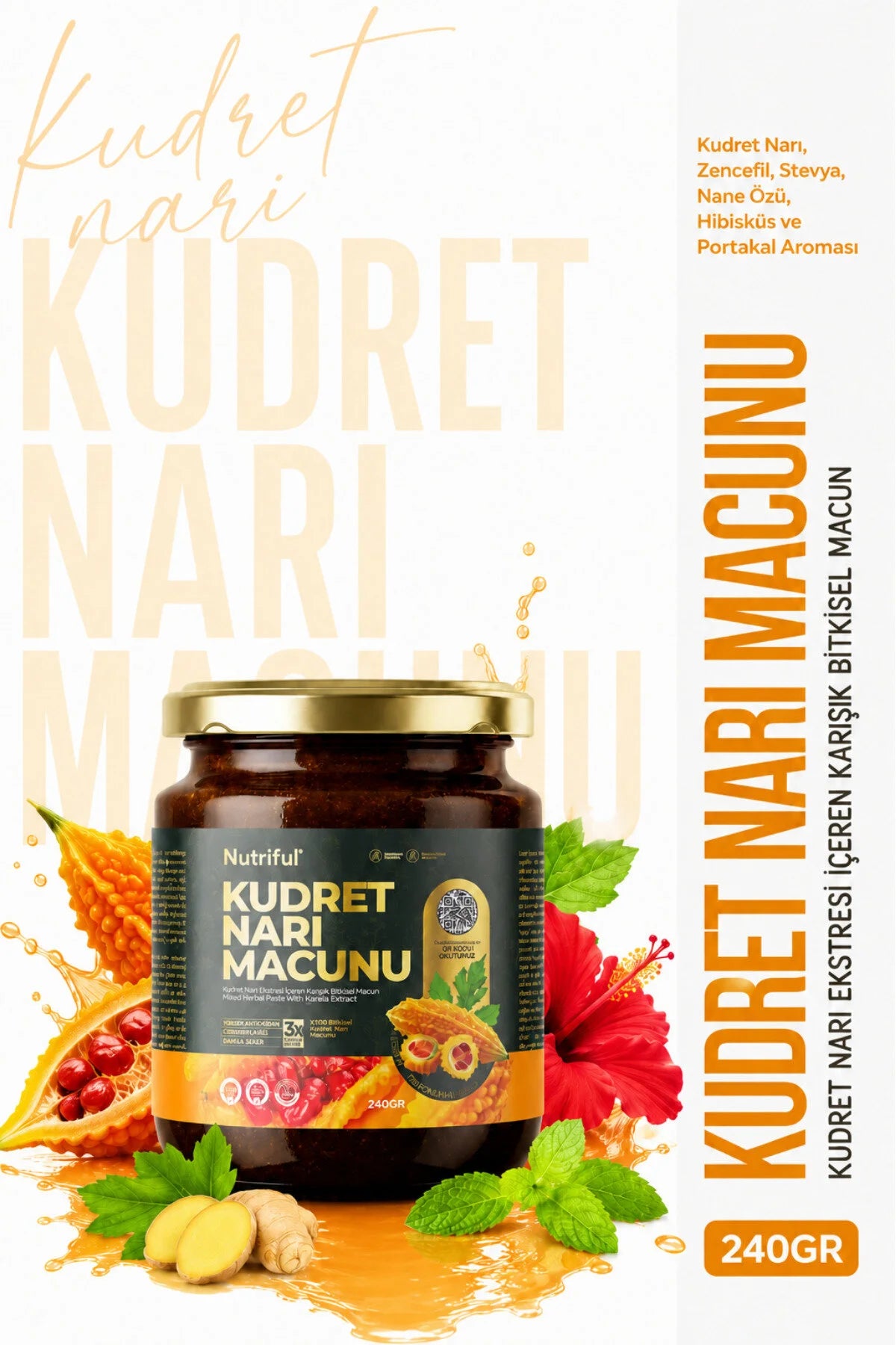 Nutriful Kudret Narı Macunu 240 g