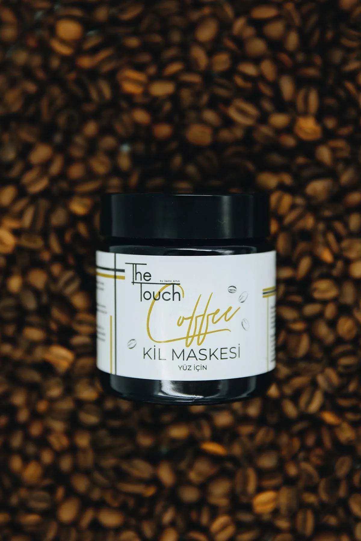 The Touch By Seda Altin Coffee Clay Mask voor gezicht (Koffiekleimasker) voor Alle huidtypes 100 ml