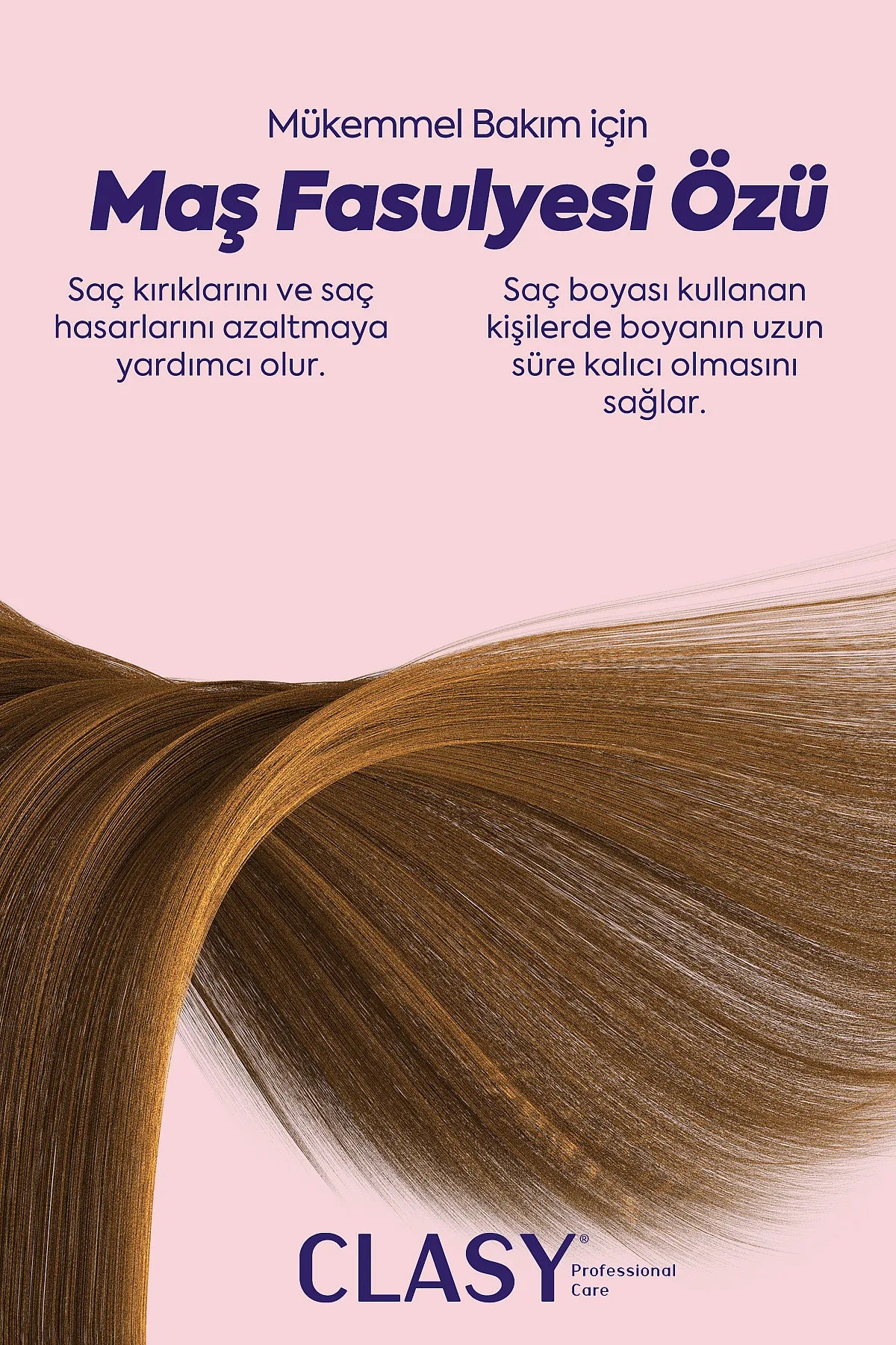 CLASY CARE Haarmasker Krachtige kruiden voor het revitaliseren van haar Arganolie/ Provitamine B5/ Macadamia-olie/ Gehydrolyseerde Keratine/ Haarlak voor alle haartypes, inclusief geverfd haar 250 ml