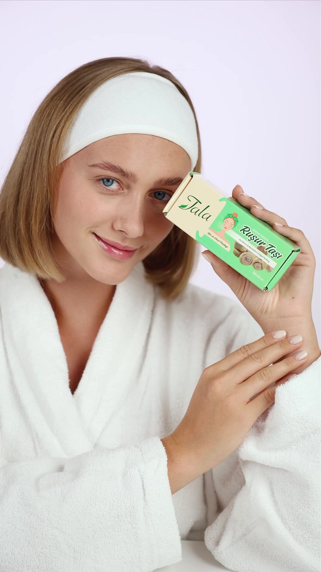 Tala Rushur Stone Whitening Exfoliërende Gezichts- en LichaamsPeeling 6 stuks (IRAN BATH STONE), Tala Fruit Oil