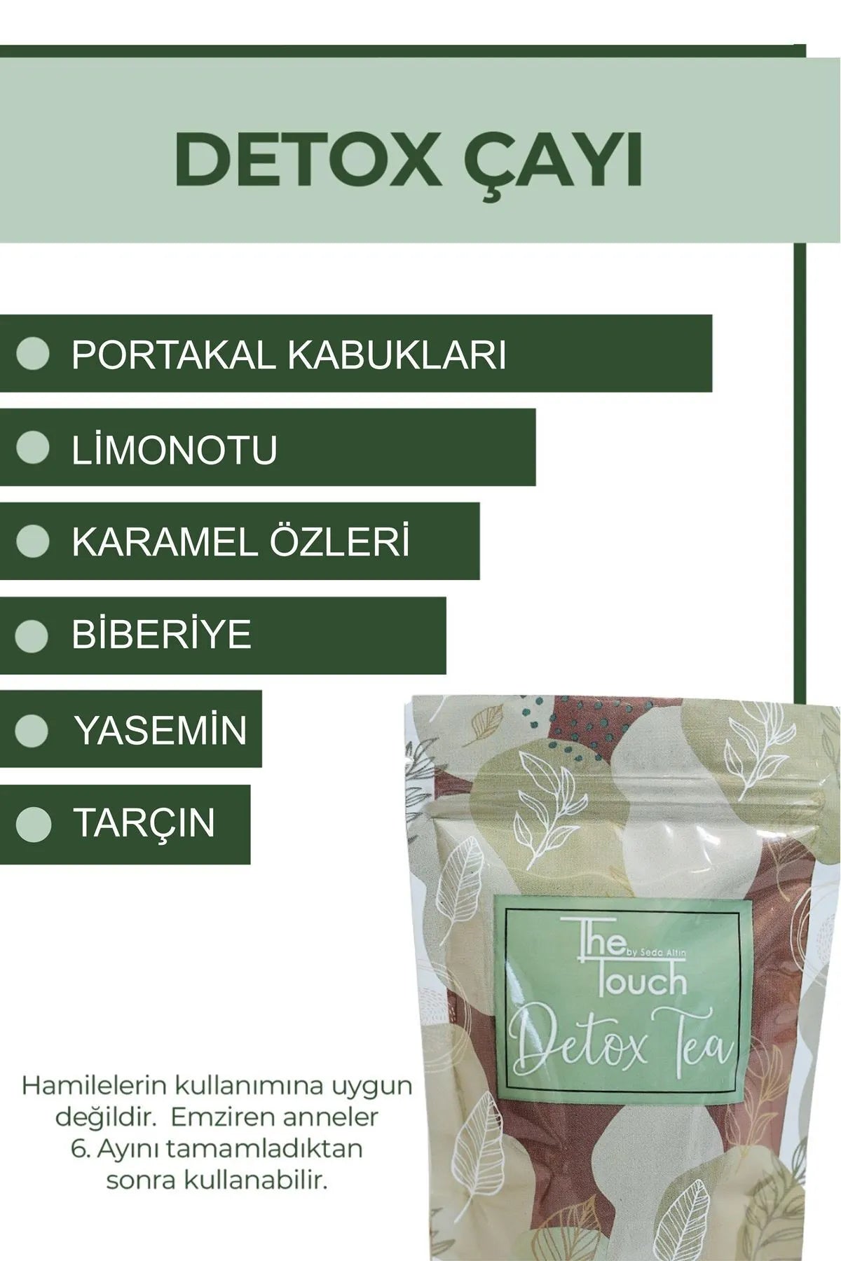 The Touch by Seda Altın Detox Afslank KruidenThee Mix 50 gr