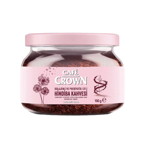 Café Crown Chicorei Koffie met Collageen en Prebiotische Vezels 100 g