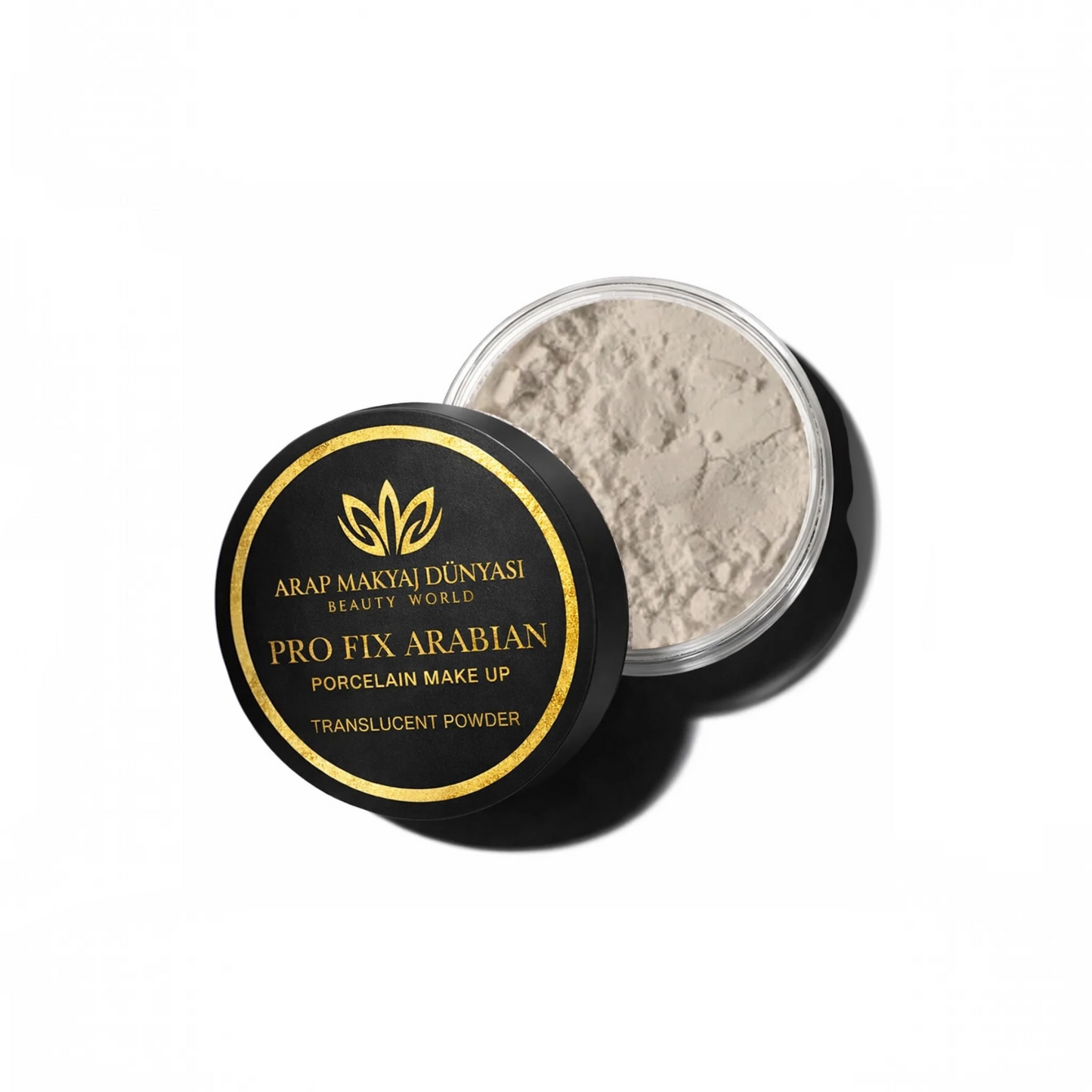 Arab Makyaj Dünyası Pro Fix Arabian Porcelain Make Up Translucent Powder Beige