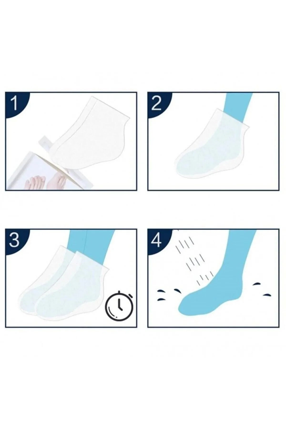 Bee Beauty Exfoliating Foot Mask – Peeling Etkili Ayak Maskesi 30 ml