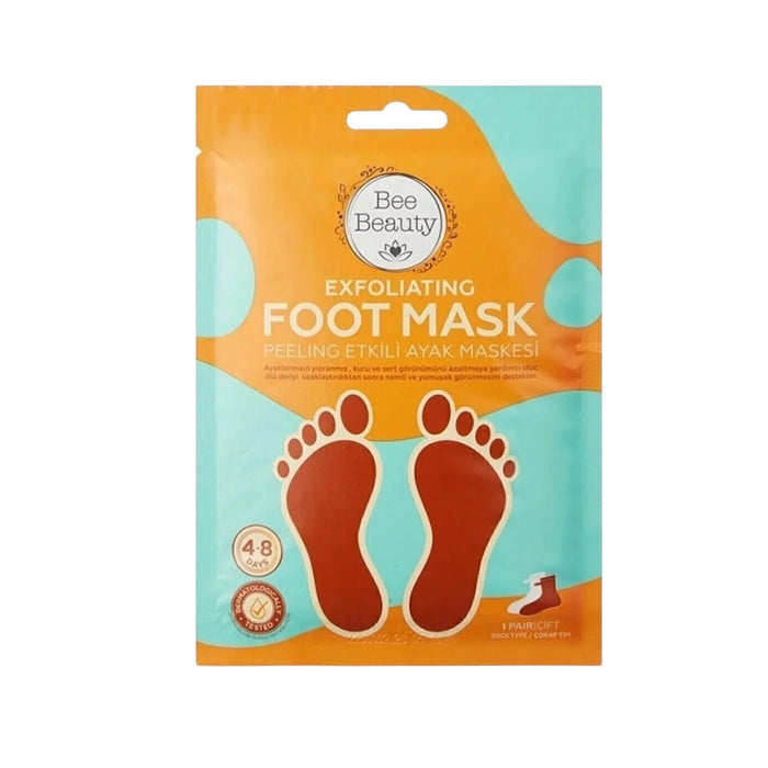 Bee Beauty Exfoliating Foot Mask – Peeling Etkili Ayak Maskesi 30 ml