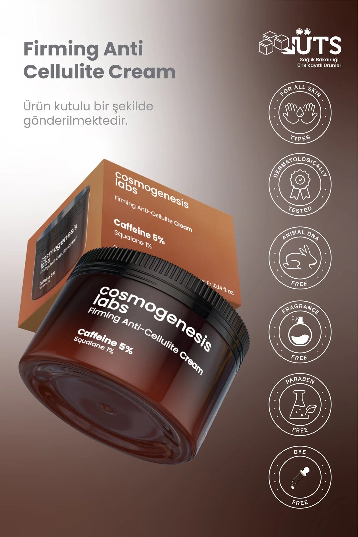 Cosmogenesis Labs Daily Body Care Cream – Gentle Body Care Formula for Routine Use 300 ml