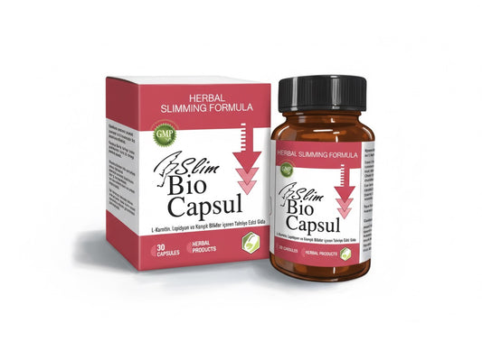 Slim BioTea Detox Afslank Formule Capsules - Mixed Herbal Slimming Formula 30 Capsules met L-Carnitine / Lepidium en Gemengde planten