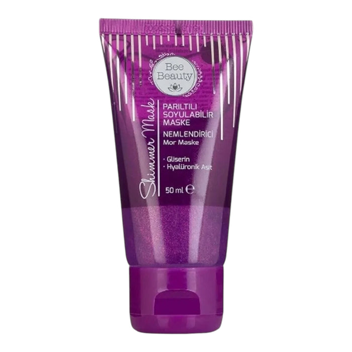 Bee Beauty Shimmer Moisturizing Peel Off Mask 50 ml | Hydraterend Peel-Off Gezichtsmasker met Hyaluronzuur en Glycerine