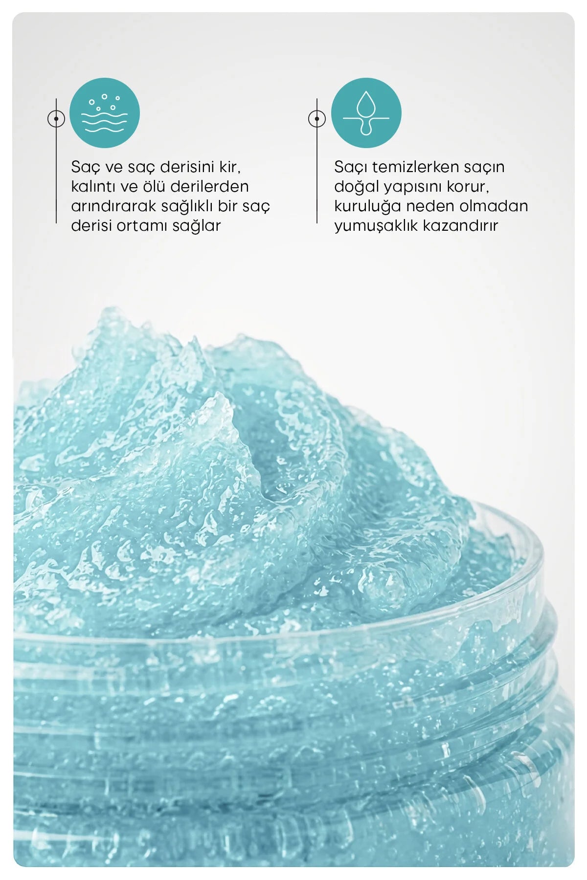 Rivance Coconut Hair Scrub – Hoofdhuid Scrub met Zeezout & Kokosolie – Diep Reinigende Scalp Scrub – Voor Fris en Volumineus Haar – 300 g