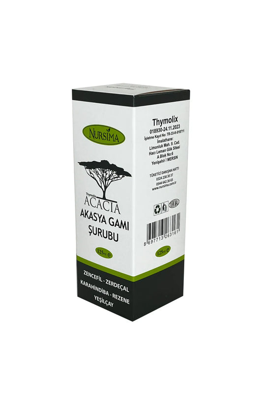 Nursima Acacia Akasya Gum Siroop 125 ml