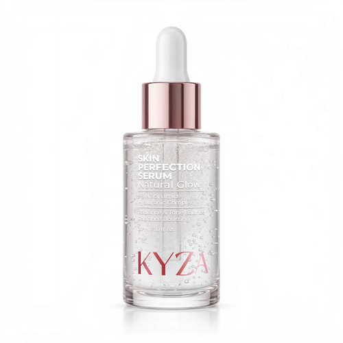 KYZA Skin Perfection Serum Natural Glow – Gezichtsserum met 5% Niacinamide, Hyaluronzuurcomplex & Vitamine C – Hydraterend & Verhelderend – 30 ml