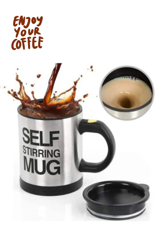 SELF STIRRING MUG