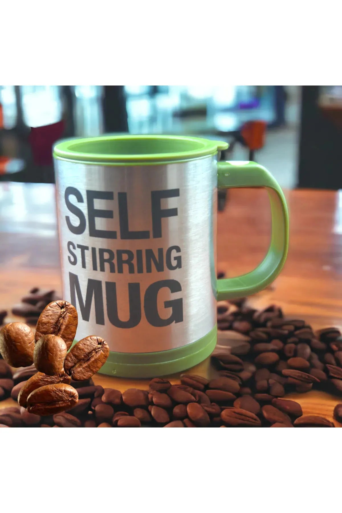 SELF STIRRING MUG