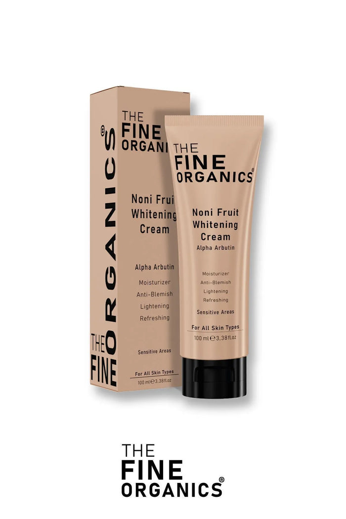 THE FINE ORGANICS Whitening Cream voor gezicht en gevoelige gebieden met moerbei-extract 100 ml