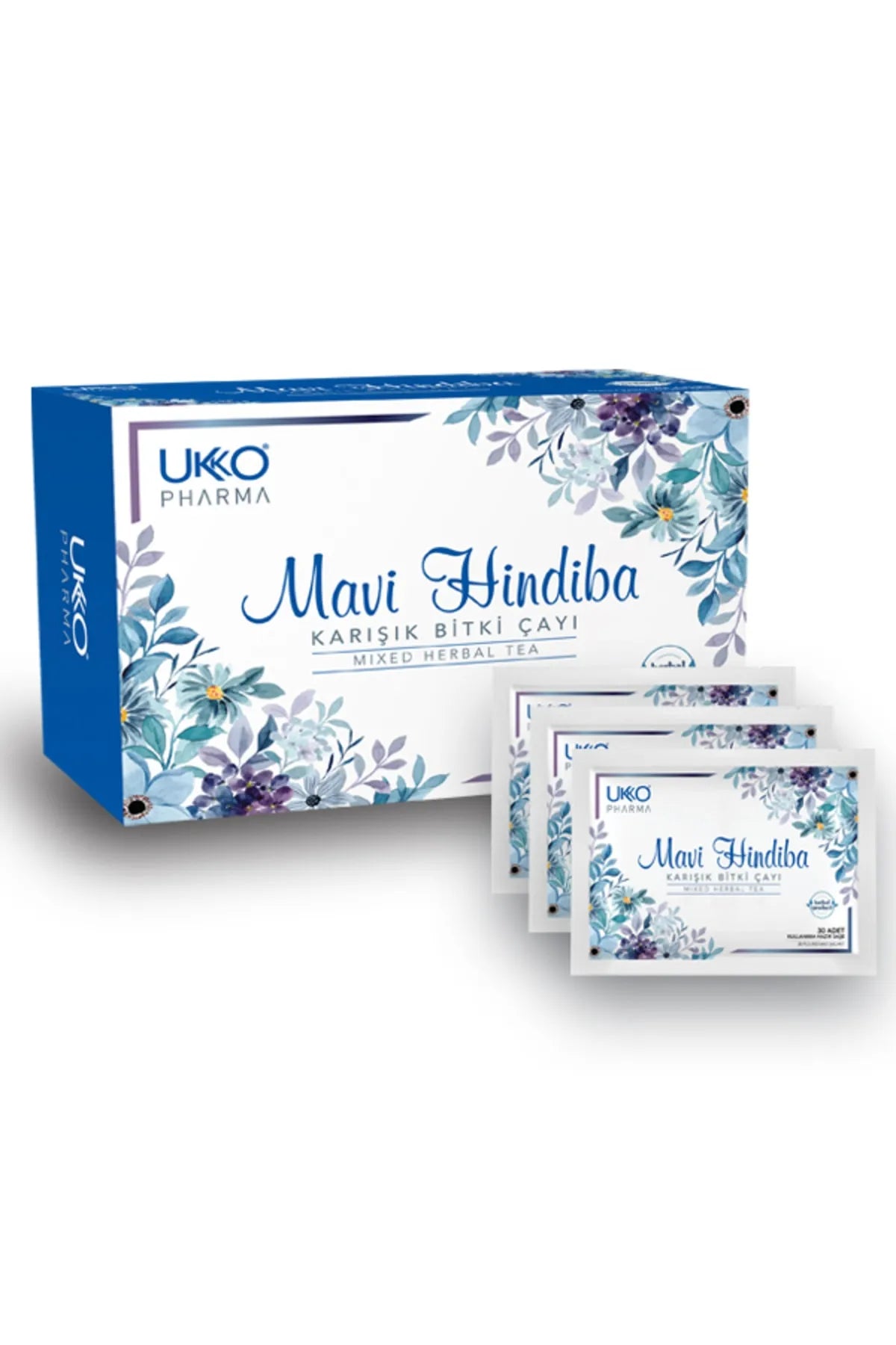 Ukko Pharma - Mavi Hindiba karışık bitki çayı Mavi Hindiba karışık bitki çayı Zayıflama ve Detoks Çayı